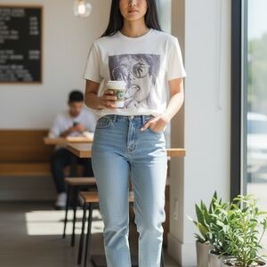 Marine Layer Light graphic T shirt